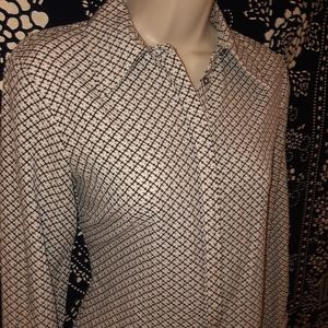 ZARA stretchy work blouse